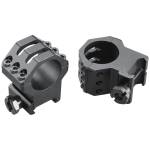 Weaver 6-Hole Aluminum Scope Rings 1" X-High Matte