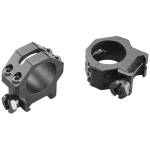 Weaver 4-Hole Skeleton Aluminum Scope Rings 1" Medium Matte