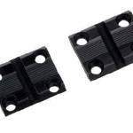 Weaver 2-Piece (Pairs) Top Mount Aluminum Scope Base - Matte - Browning X-Bolt