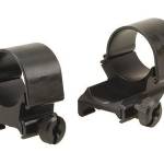 Weaver Detachable Extension Top Mount Aluminum Scope Rings - 1" High EXT - Matte