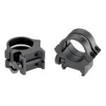 Weaver Quad Lock Detachable Scope Rings 1" High Matte