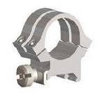 Weaver Quad Lock Detachable Scope Rings 1" Medium - Silver