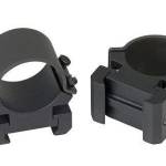 Weaver Sure Grip Windage Adjustable Aluminum Scope Rings (4-Screws) - 1" Medium Matte