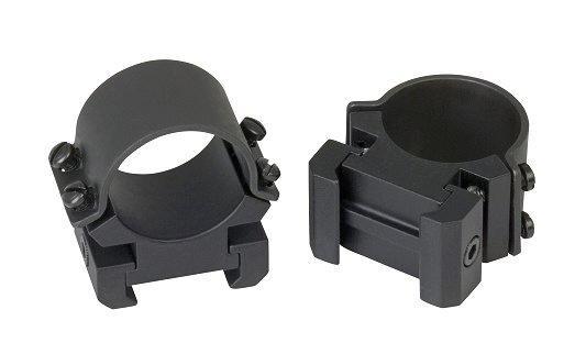Weaver Sure Grip Windage Adjustable Aluminum Scope Rings (4-Screws) - 1" Medium Matte