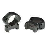 Weaver 2-Piece Grand Slam Steel Top Mount Scope Rings 30mm Medium - Matte Black