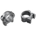 Weaver 2-Piece Grand Slam Steel Top Mount Scope Rings 1" Medium Matte (Windage Adjustable)