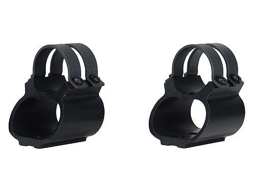 Weaver See-Thru Steel Lock Ringmount (Baseless System) - 1" Marlin 336 Black
