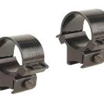 Weaver .22 Tip-Off Ringmount for 3/8" Grooved Receiver - 1" Sure Grip - Black