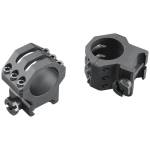 Weaver 6-Hole Picatinny Tactical Scope Rings 1" High