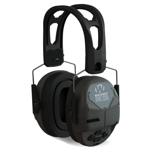Walker's FireMax Electronic Ear Muffs 23dB Black