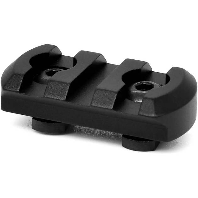 Warne M-LOK 3-Slot Rail Black