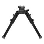 Warne Skyline Lite Bipod with Fixed Picatinny Rail Interface Black
