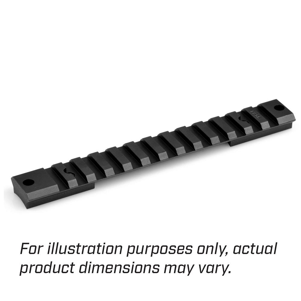 Warne 1-Piece Tactical Base Remington 700 Long Action Matte