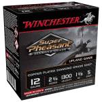 Winchester Super Pheasant Diamond Grade Shotshells 12 ga 2-3/4" 1-3/8 oz 1300 fps #5 25/ct