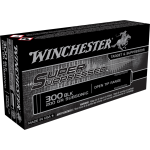 Winchester Super Suppressed Rifle Ammunition .300 AAC Blackout 200gr FMJOT 1060 fps 20/ct