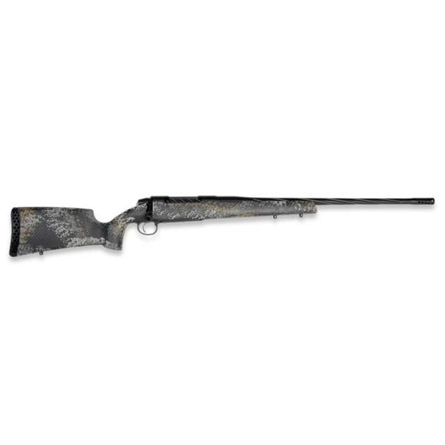 Weatherby 307 Alpine ST Rifle .22 Creedmoor 4rd Magazine 22" 1/2x28 Threaded Barrel with 2" Muzzle Brake Grey with Gold