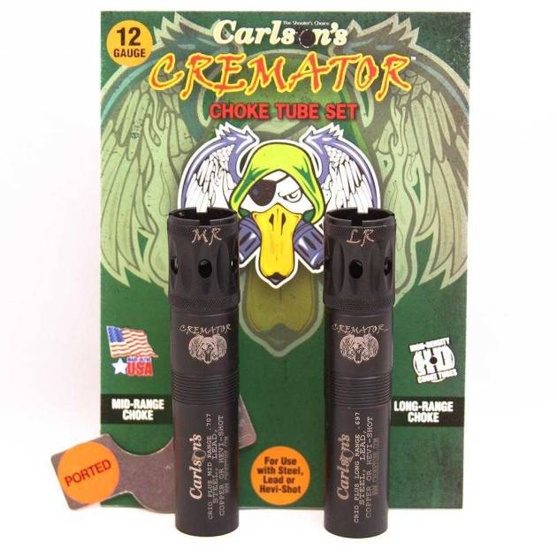 Carlson's Cremator Waterfowl Mid and Long Range Ported Choke Tube for 12 ga Benelli Crio/Crio Plus 2/ct