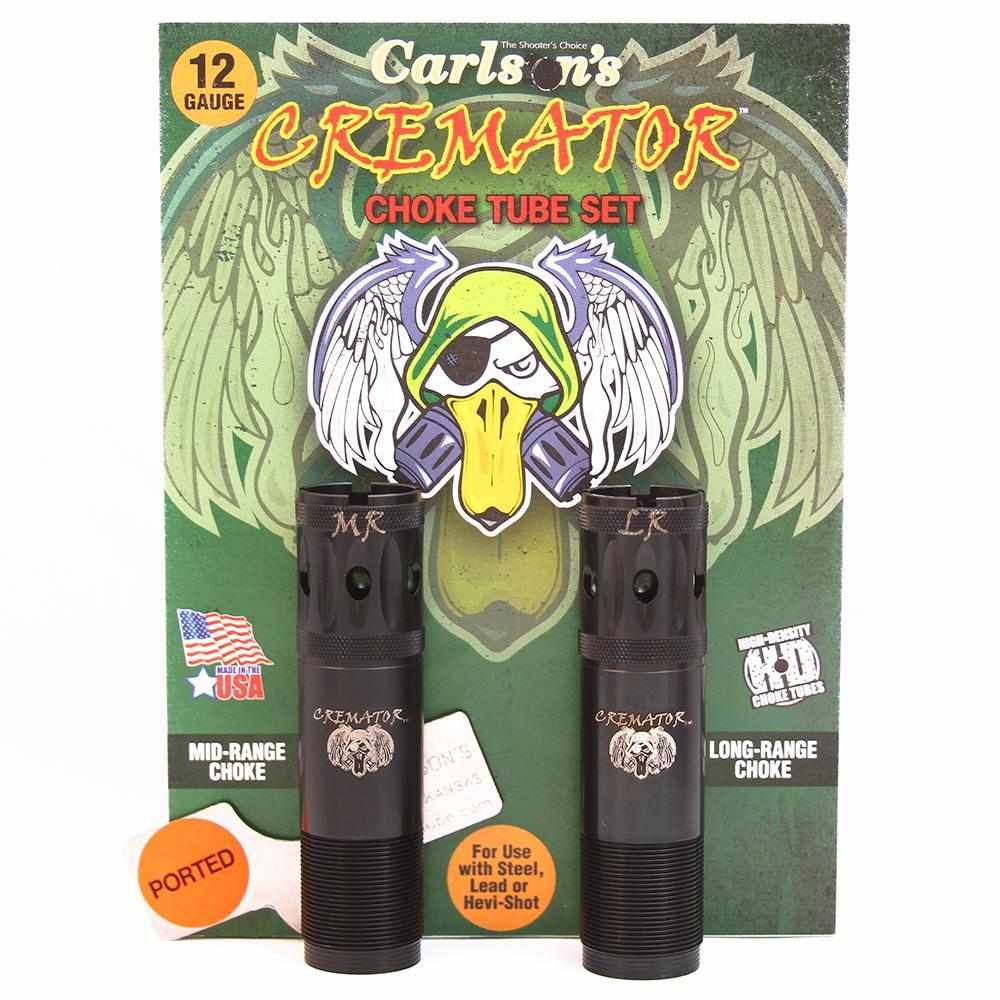 Carlson's Cremator Waterfowl Mid and Long Range Ported Choke Tubes for 12 ga Remington 2/ct