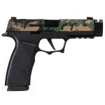 Sig Sauer P365 XMACRO TACOPS "Muilticam" Slide Handgun 9mm Luger 17rd Magazines(3) 3.7" Barrel w/Comp