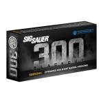 Sig Sauer Tac-TX Rifle Ammunition 300 AAC Blackout 110gr JSP 1000 fps 20/ct