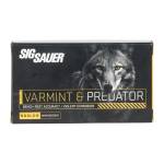 Sig Sauer Varmint & Predator Rifle Ammunition 243 Win 70 gr PT 20/ct