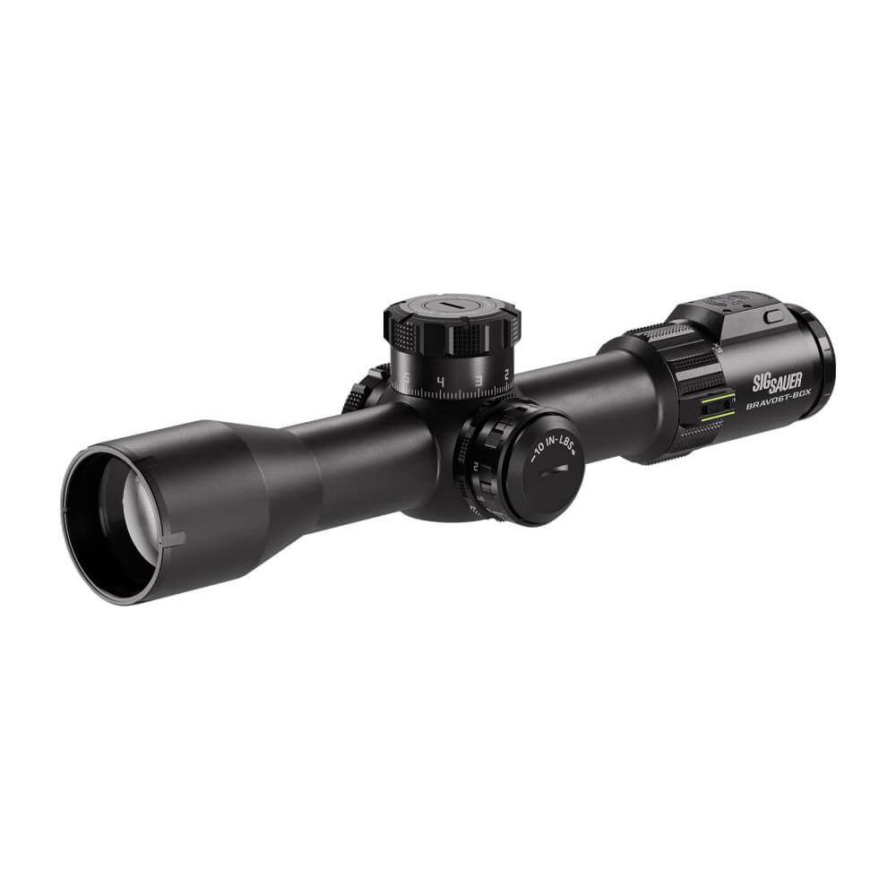 Sig Sauer Bravo6T-BDX Rifle Scope 3-18x44mm 35mm FFP MRAD DEV-L 2.0 Illum Black