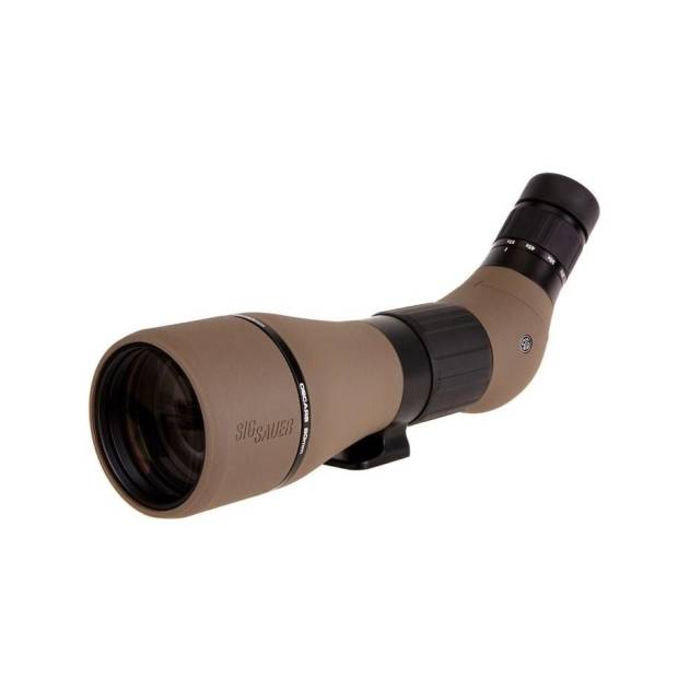 Sig Sauer Oscar8 27-55x80mm Spotting Scope FDE