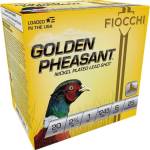 Fiocchi Golden Pheasant 20 GA | 2.75", 1 oz, #6 Shot, 1245 FPS | Box of 25 | 20GP6