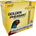 Fiocchi Golden Pheasant Nickel Plated Shotshells 28ga 3" 1-1/16oz 1200fps #6 25/ct