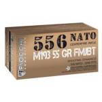 Fiocchi Shooting Dynamics Rifle Ammunition 5.56X45 NATO 55 gr FMJ 3240 fps 1000/ct (Case)