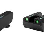 Truglo TFX Tritium/Fiber-Optic Day/Night Sight Set fits GLOCK 17 / 17L 19 22 23 24 26 27 33 34 35 38 and 39 (Suppressor Low) - White Outlin