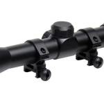 Truglo Trushot Rifle Scope w/Weaver Style Rings - 3-9x40mm 11.52-37.7' 3.15-3.94" Matte