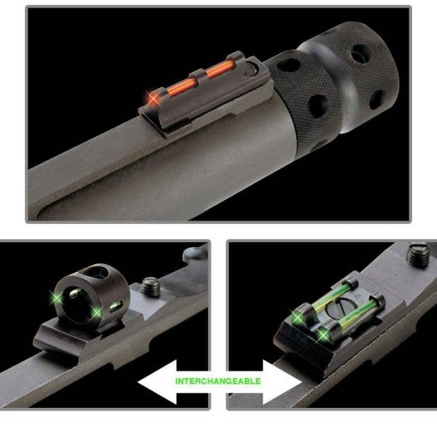 Truglo Tru-Bead Turkey Universal Sight Set Rear Ghost Ring & Notched Rear Sight
