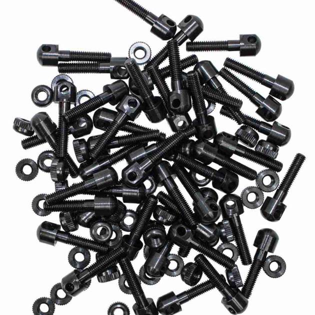GrovTec Bulk Parts 7/8" Machine Screws Swivel Studs & Nuts 48/ct