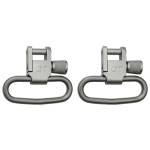 Grovtec 1.25" Locking Swivel Set Silver 2/ct