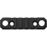 Grovtec Picatinny Rail 5-Slot M-LOK 3.1" with Push Button Base Black