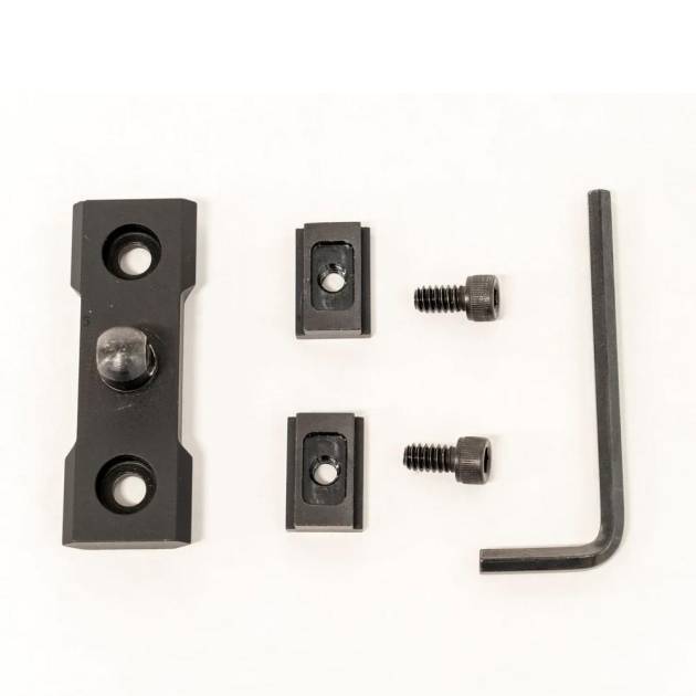 Grovtec Anschutz T-Nut Rail Adaptor Set Black