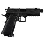 Alpha Foxtrot AF1911-Romulus MOS Adapter Handgun 9mm Luger 17(1) & 20rd(1) Magazines 4.25" Threaded Barrel DLC Black