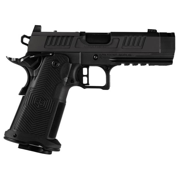 Alpha Foxtrot AF1911-ROMULUS 9mm 17 & 20 Round Magazines (1 Each) DLC 4.25" Compensator RMSC Optic Cut