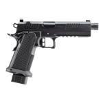 Alpha Foxtrot AF1911-Romulus MOS Adapter Handgun 9mm Luger 17(1) & 20rd(1) Magazines 5" Threaded Barrel DLC Black
