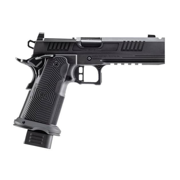 AF1911-ROMULUS 9MM 20Rd Magazine (5) 5" BULL Ramped Ported Barrel MOS Optic Cut DLC BLK
