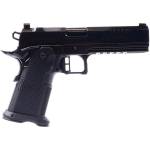 Alpha Foxtrot AF1911 Romulus Handgun 9mm Luger 17 & 20rd Magazines 5" Bull Barrel Polished DLC Black RMSc Cut