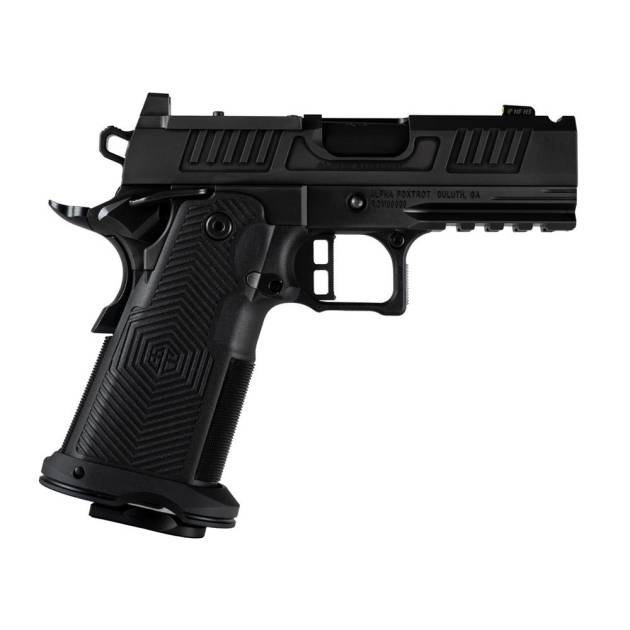 Alpha Foxtrot AF1911 Romulus Handgun 9mm Luger 17rd (1) & 19rd (1) Magazines 3.5" Ported Barrel Black RMSc