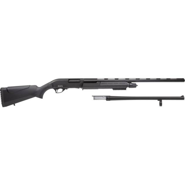 Rock Island Armory Combo Field/Security Shotgun 12ga 3" Chamber 5rd Magazine 18.5" and 28" Barrel Black