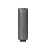 Q Jumbo Shrimp Quick Attach Suppressor 6.5 Creedmoor Titanium 5/8x24 5.7" Bead Blast Finish with Rearend Muzzle Device