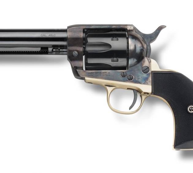 Pietta 1873 Gunfighter Handgun .357 Mag 6rd Capacity 4.75" Barrel Black Grips