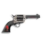 EMF Pendleton Revolver .357 Mag 6rd Capacity 4.75" Black Barrel Engraved Frame