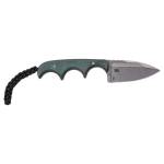 CRKT Minimalist Spear Point Fixed Knife 2-1/8" Spear Point Blade Green
