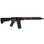 Shark Coast Tactical "Anime- Black Cherry" Rifle 5.56mm 10rd Magazine 16" Barrel 15" M-LOK Handguard California Compliant