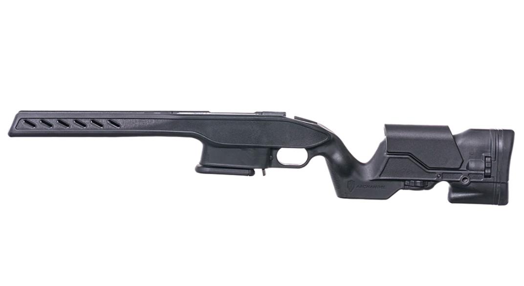 ProMag Archangel Precision Elite Stock (includes 7/rd Mag) For Savage 10/11 SA Rifle - Black Polymer